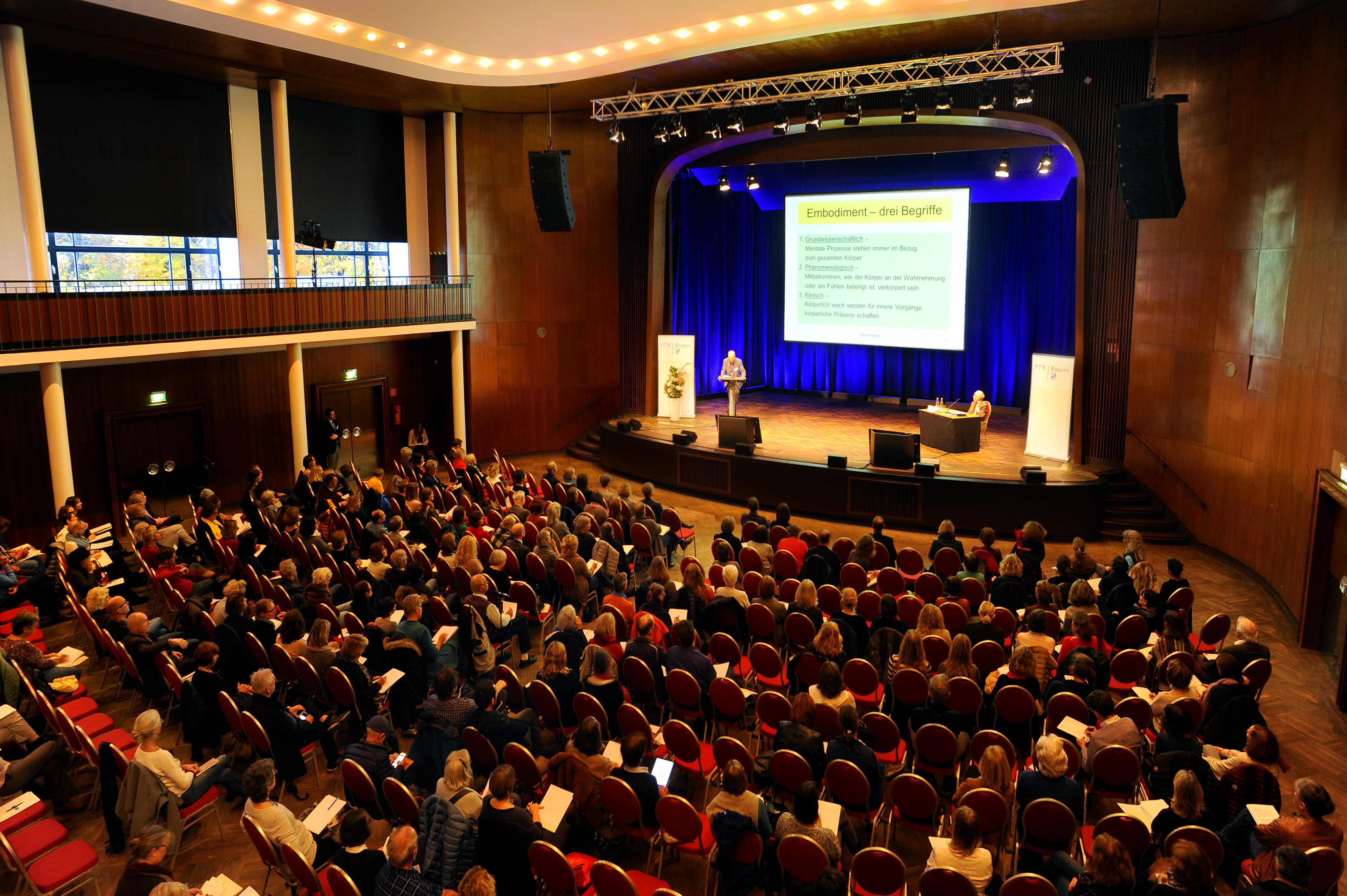 Der siebte Landespsychotherapeutentag fand in der komplett ausgebuchten Alten Kongresshalle in München statt. 